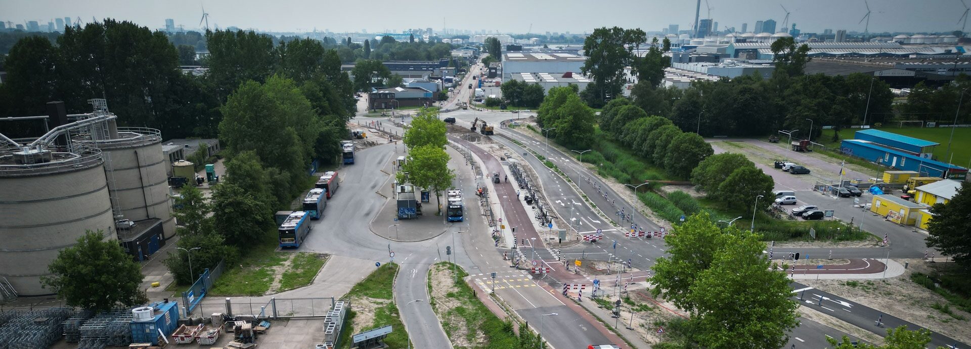 Herinnering laatste fase kruispunt NYZD / Sluispolderweg