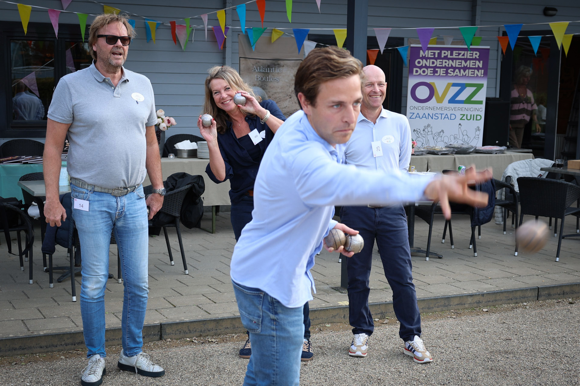 Boules, BBQ én een mooi gebaar